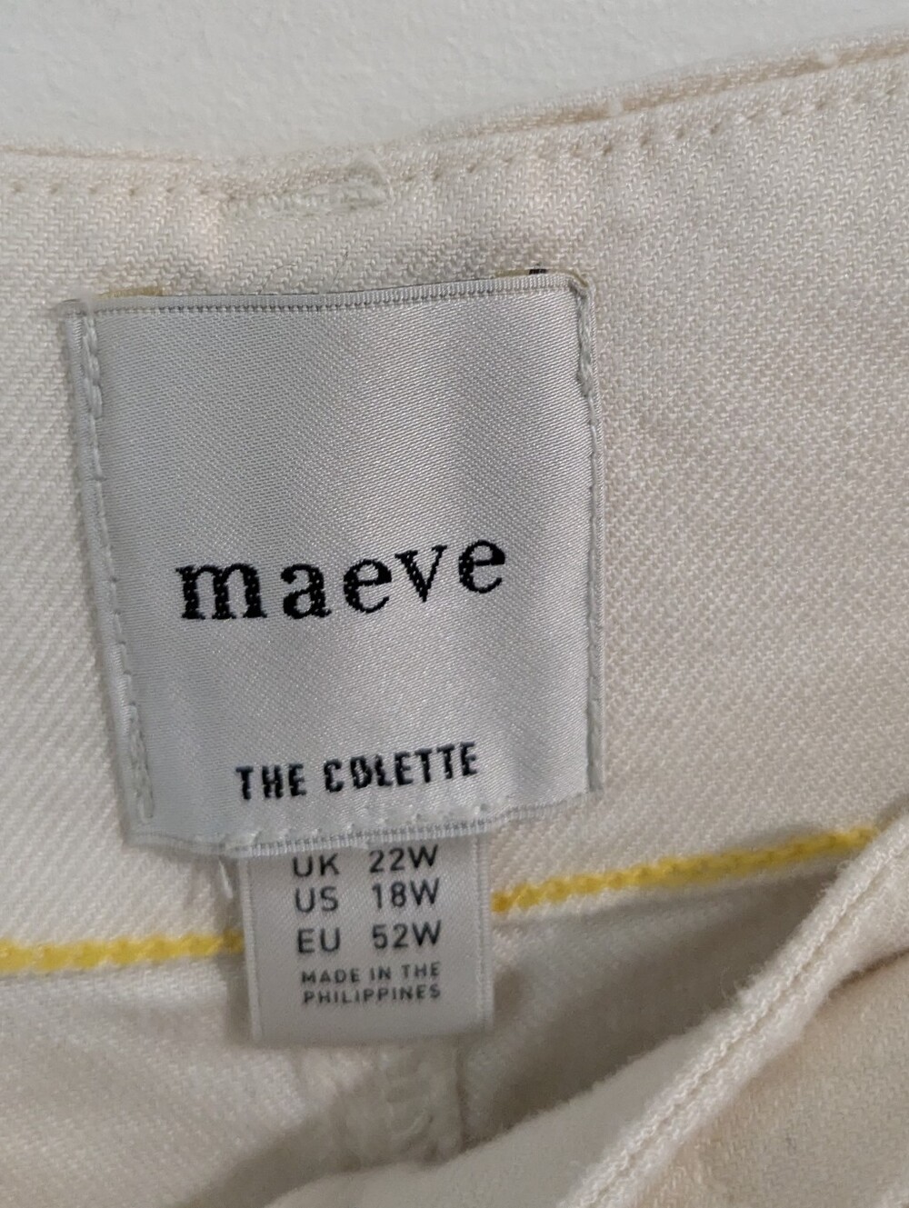 Maeve Colette  Linen Stretch Wide Leg Pants - Picture 4 of 8